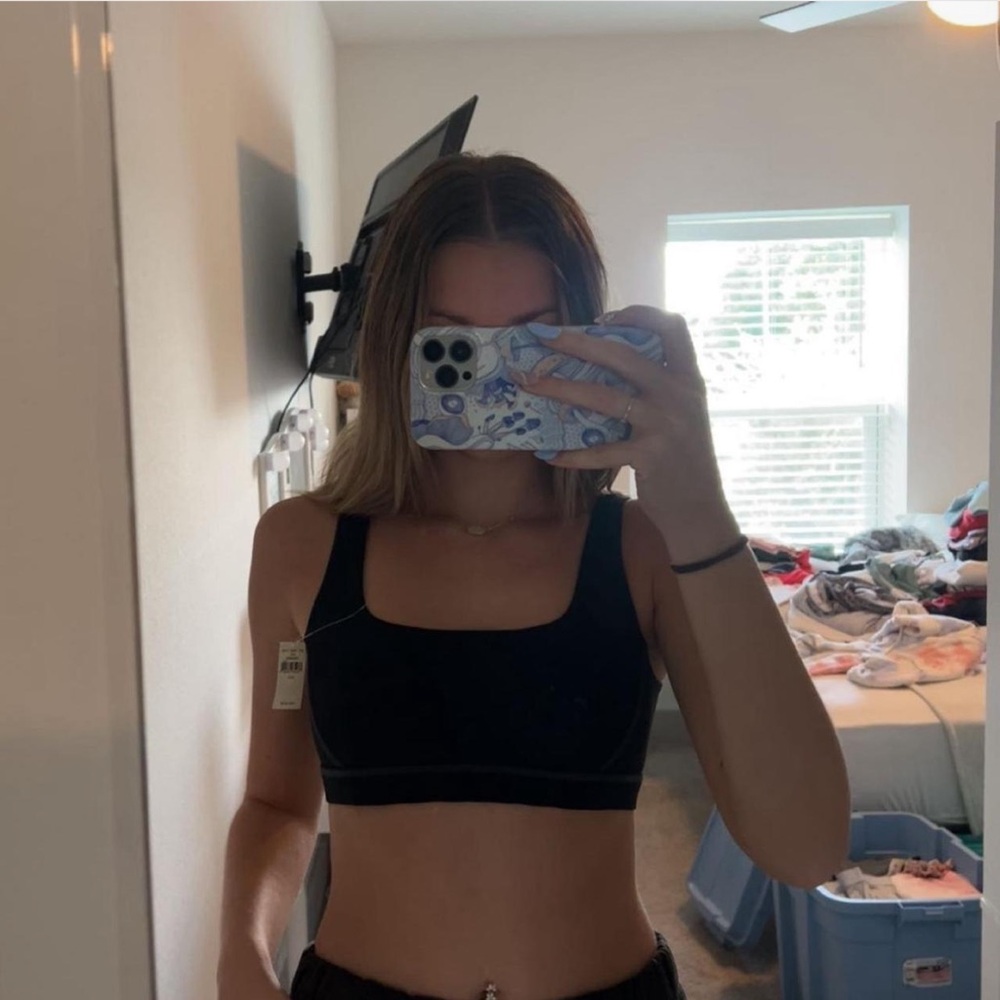Aerie Black Sports Bra